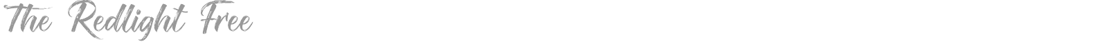 The Redlight font preview